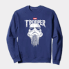 Dark Trooper Skull Emblem Punisher Crewneck Sweatshirt