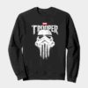 Dark Trooper Skull Emblem Punisher Crewneck Sweatshirt