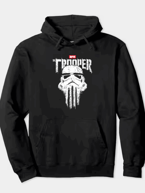 Dark Trooper Skull Emblem Punisher Hoodie