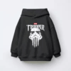 Dark Trooper Skull Emblem Punisher Kids Hoodie