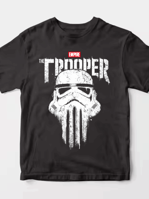 Dark Trooper Skull Emblem Punisher Unisex T-Shirt