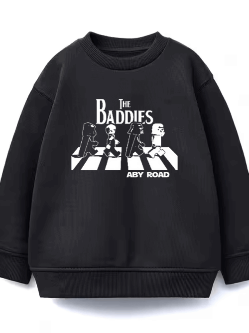 Darth and the Troops Abbey Galaxy Walk Crewneck Sweatshirt
