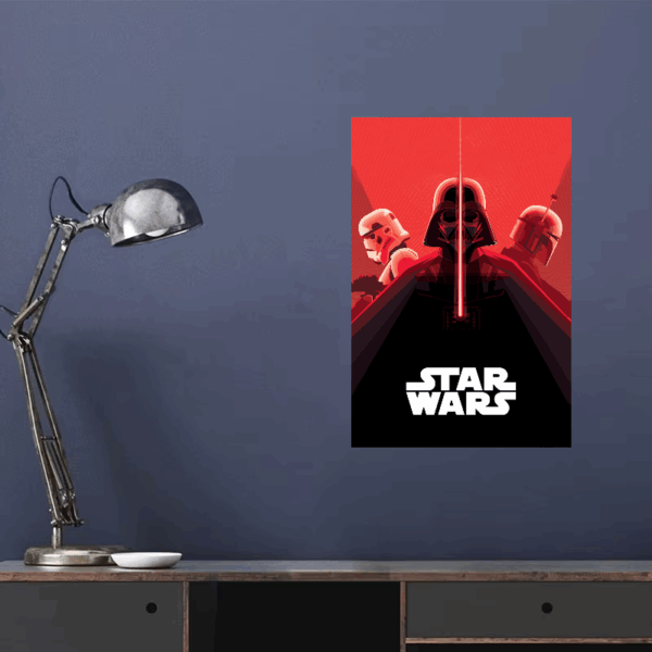 Darth Vader Leads the Empire Star Wars Poster