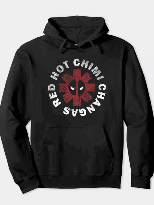 Deadpool Red Hot Chimichangas Mayhem Mode Hoodie