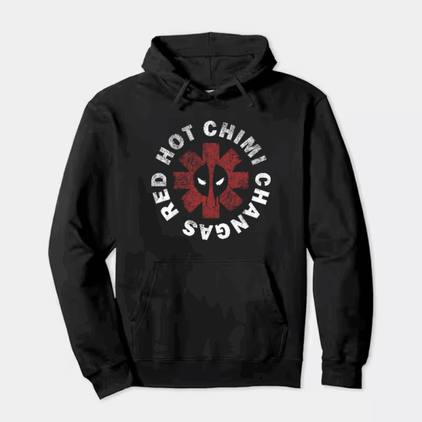 Deadpool Red Hot Chimichangas Mayhem Mode Hoodie