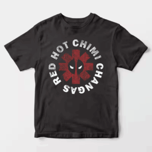 Deadpool Red Hot Chimichangas Mayhem Mode Unisex T-Shirt