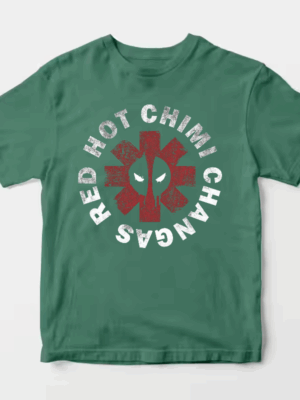 Deadpool Red Hot Chimichangas Mayhem Mode Unisex T-Shirt