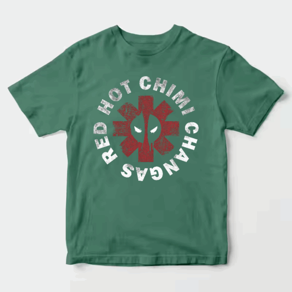 Deadpool Red Hot Chimichangas Mayhem Mode Unisex T-Shirt