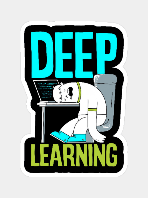 Deep Learning Mode Activated Sticker