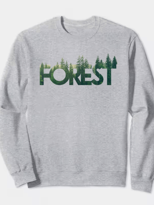 Deep Woods Forest Crewneck Sweatshirt