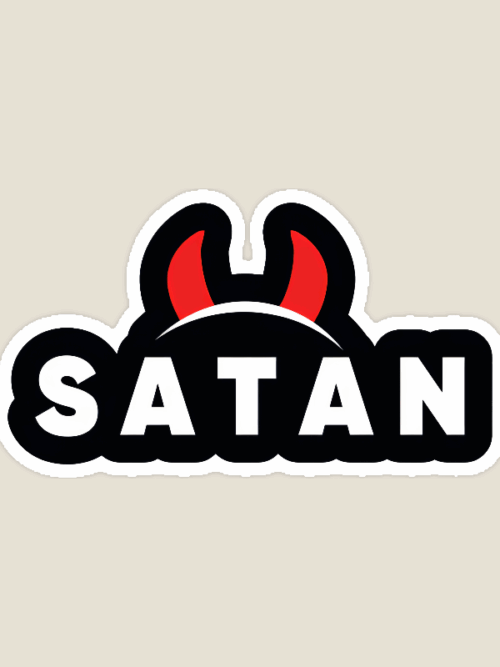 Devilish Vibes Satan Sticker