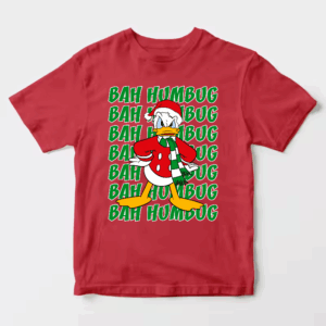 Men’s Donald Duck Bah Humbug – Grumpy Christmas Disney Holiday Unisex T-Shirt