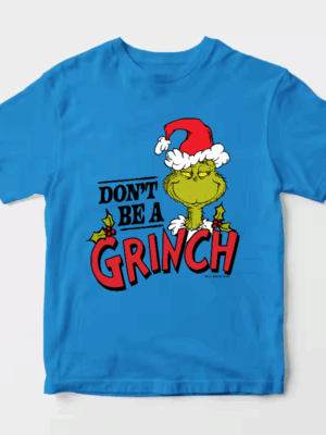 Men’s Don’t Be a Grinch – Classic Holiday Spirit with a Dr. Seuss Twist Unisex T-Shirt