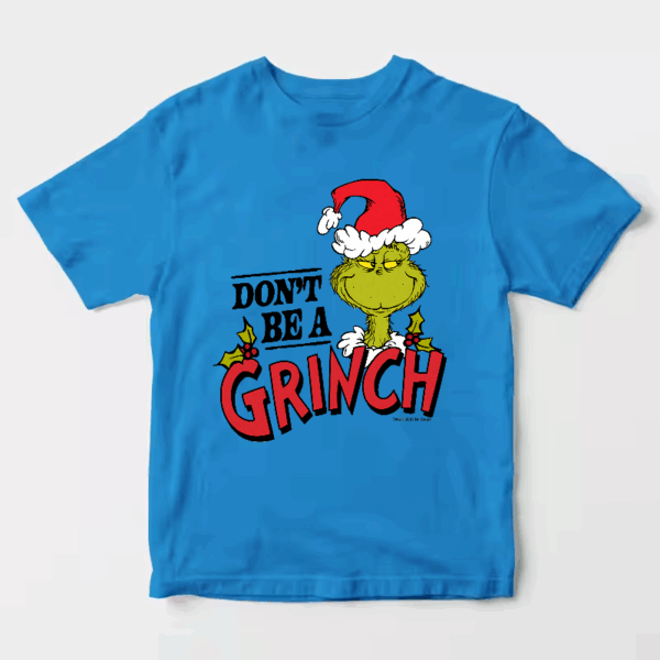 Men’s Don’t Be a Grinch – Classic Holiday Spirit with a Dr. Seuss Twist Unisex T-Shirt