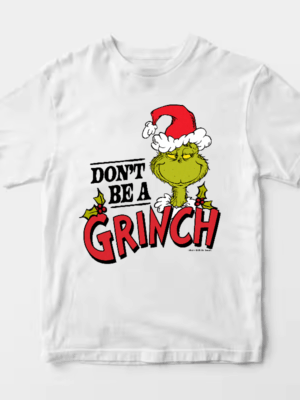 Men’s Don’t Be a Grinch – Classic Holiday Spirit with a Dr. Seuss Twist Unisex T-Shirt
