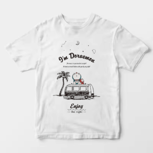 Doremon Moonlight Beach Vibes Unisex T-Shirt