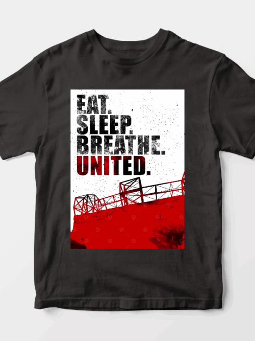 Eat Sleep Breathe United Manchester Passion Unisex T-Shirt