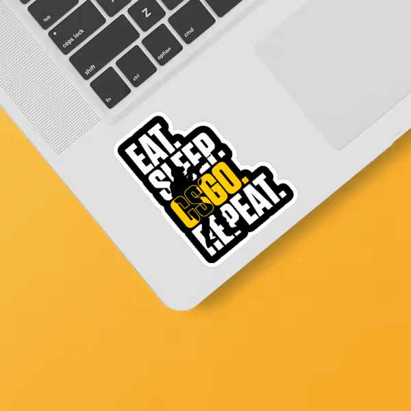 Eat Sleep CSGO Repeat Sticker Eat Sleep CSGO Repeat Sticker