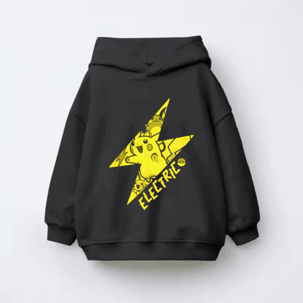 Electric Spark Pikachu Pokémon Power Kids Hoodie