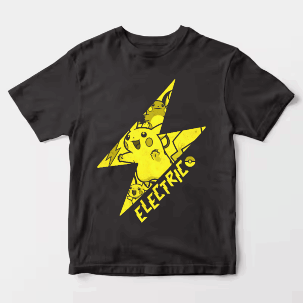Electric Spark Pikachu Pokémon Power Unisex T-Shirt