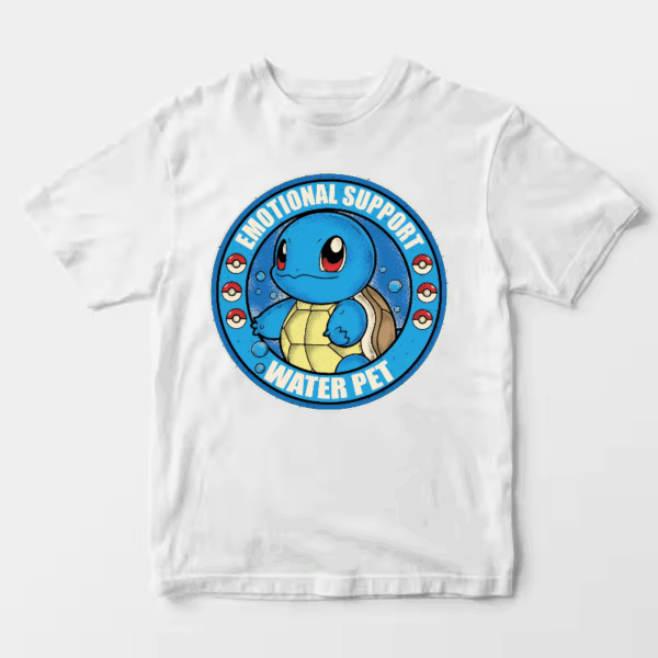 Emotional Support Water Pet Cute Pokemon Unisex T-Shirt