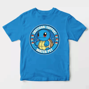 Emotional Support Water Pet Cute Pokemon Unisex T-Shirt