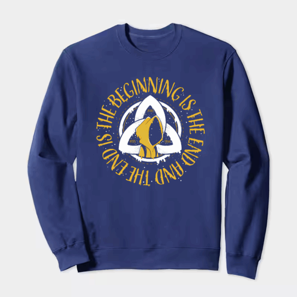 Endless Cycle of Beginning Meets End Crewneck Sweatshirt
