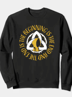 Endless Cycle of Beginning Meets End Crewneck Sweatshirt