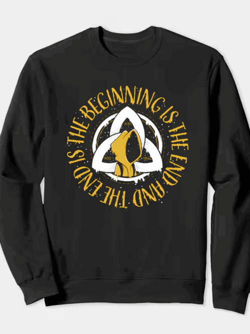 Endless Cycle of Beginning Meets End Crewneck Sweatshirt