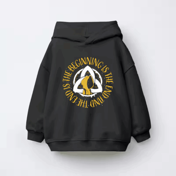 Endless Cycle of Beginning Meets End Kids Hoodie