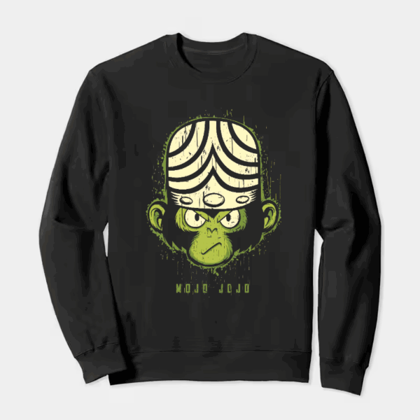 Evil Genius Vibes – Mojo Dojo Powerpuff Crewneck Sweatshirt