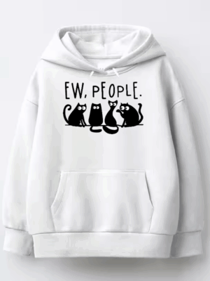 Ew People Black Cats Club Hoodie