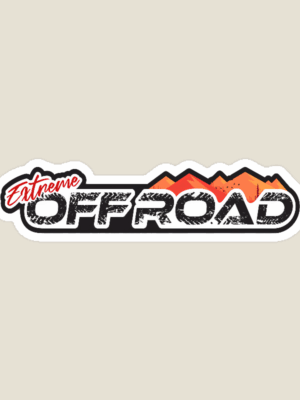 Extreme Offroad Bike Challenge – Conquer the Dirt Sticker