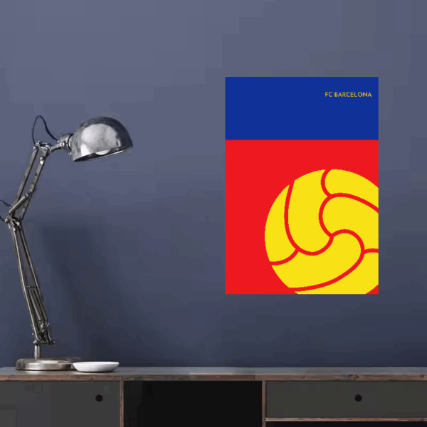 FC Barcelona Blaugrana Legacy Poster