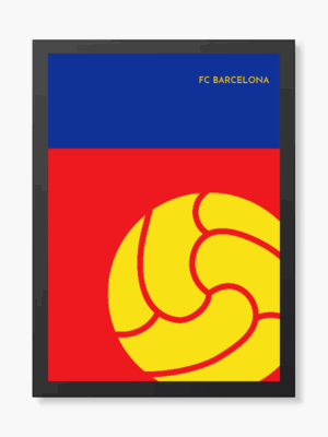 FC Barcelona Blaugrana Legacy Poster
