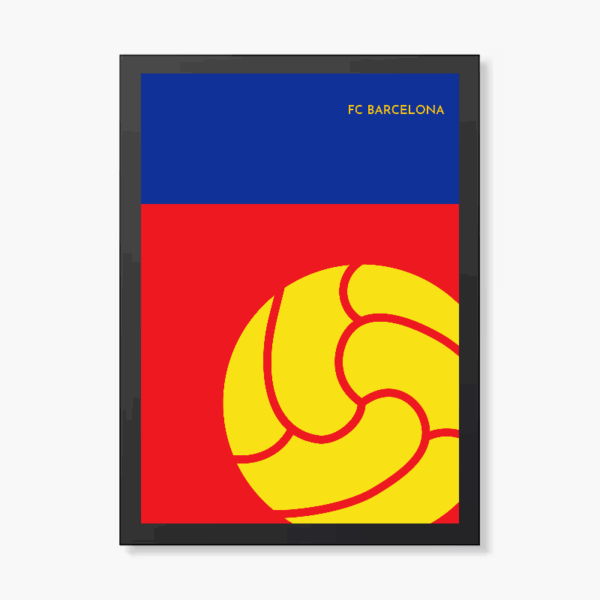FC Barcelona Blaugrana Legacy Poster