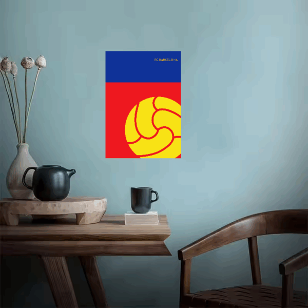 FC Barcelona Blaugrana Legacy Poster