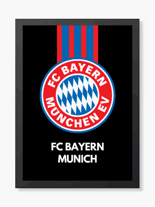 FC Bayern Munich Red Dominance Poster