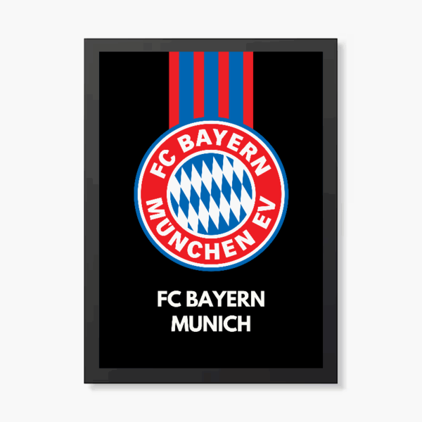 FC Bayern Munich Red Dominance Poster