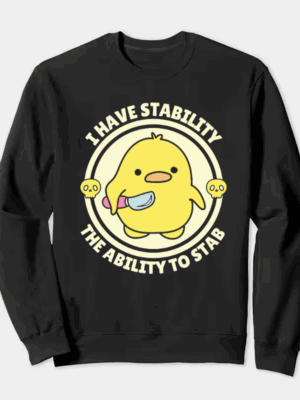 Fearless Chick Stability Mode Crewneck Sweatshirt