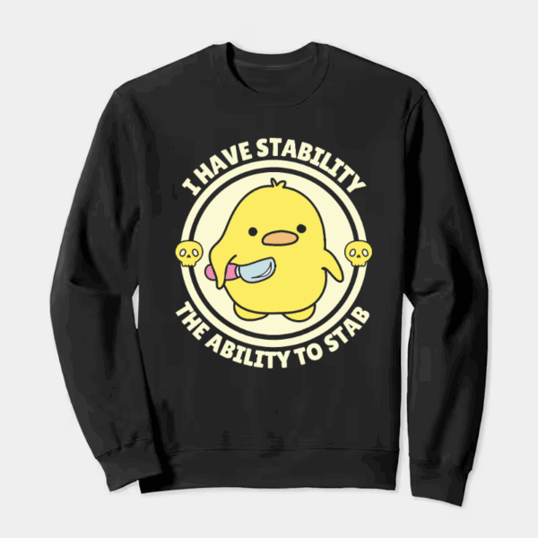 Fearless Chick Stability Mode Crewneck Sweatshirt