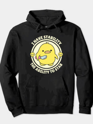 Fearless Chick Stability Mode Hoodie
