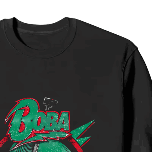 Fearless Fighter Boba Fett Mandalorian Crewneck Sweatshirt