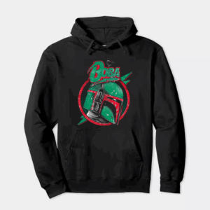 Fearless Fighter Boba Fett Mandalorian Hoodie