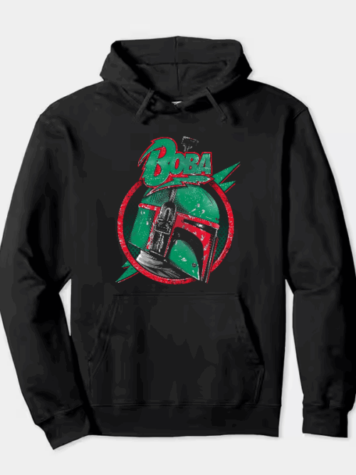 Fearless Fighter Boba Fett Mandalorian Hoodie