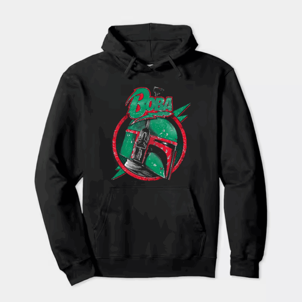 Fearless Fighter Boba Fett Mandalorian Hoodie