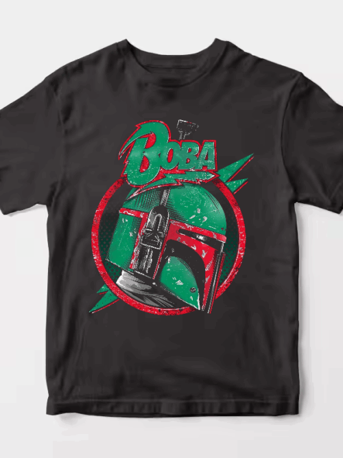 Fearless Fighter Boba Fett Mandalorian Unisex T-Shirt