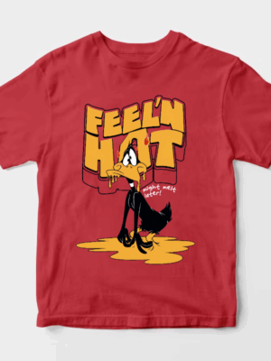 Feelin the Heat Daffy Duck Unisex T-Shirt