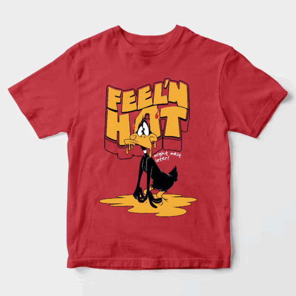 Feelin the Heat Daffy Duck Unisex T-Shirt