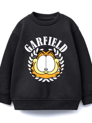 Floral Garfield Crewneck Sweatshirt